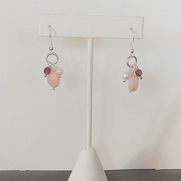 Multi-Gemstone "Fiesta" Earrings - Picture 9 of 11